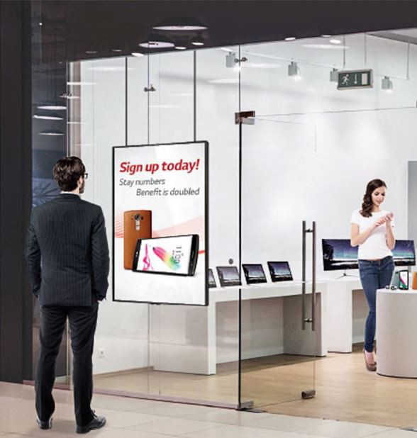 55 Inch Shop Window LCD Display