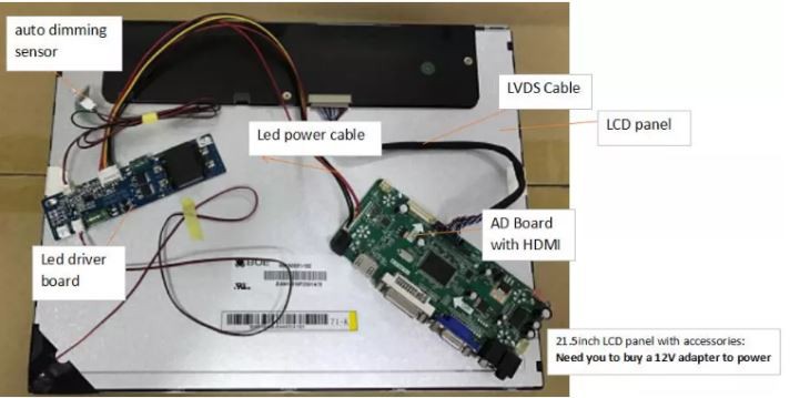 10.1 Inch 1500nits H-tni Lcd Display Modules
