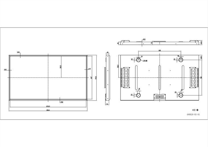 Ultra HD LCD Screen 49 Inch