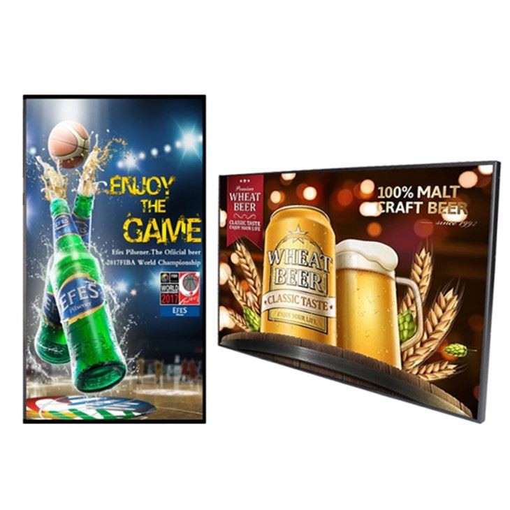 Ultra Slim Lcd Display Screen Menu